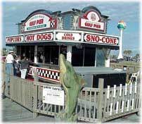 Dining at The Pensacola Beach Fishing Pier